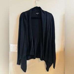 Express black cardigan